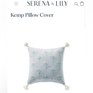 Serena and Lily Kemp Floral Pillow Case